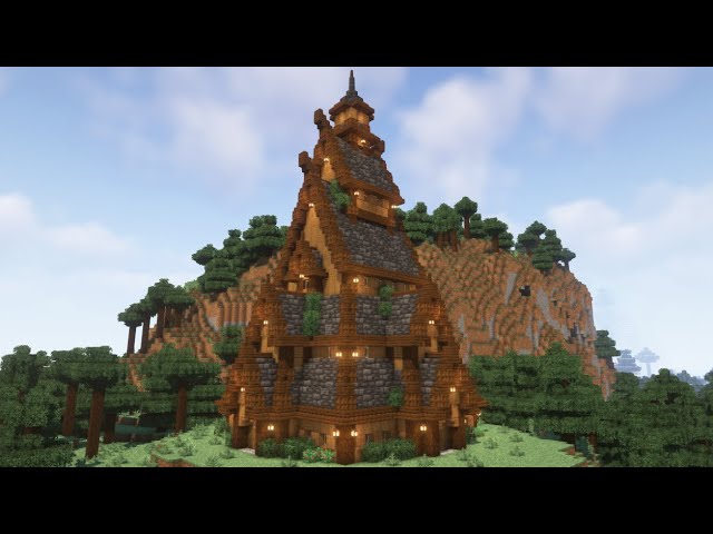 The original Minecraft house, creation #15688