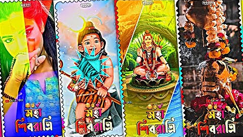 DJ Maha Shivaratri Special Video Editing in Alight motion । Shivratri WhatsApp status editing