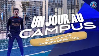 Adam Mouak (U15) fait sa rentrée au Campus ⚽️🎓