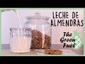 Leche Vegetal De Almendras | The Green Fuel