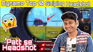 Dynamo Top 10 Best Headshots | Pubg Mobiles | Patt se headshot seoson 12 | SUMIT GAMING