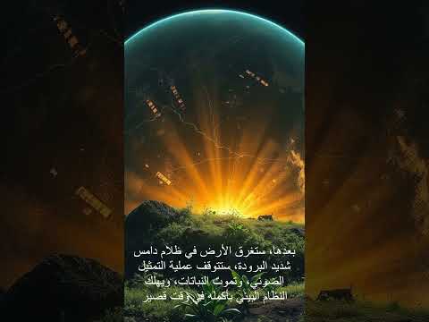 إذا اختفى هذا الشيء 8 دقائق سنموت جميع ا