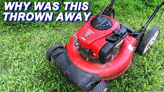 They Gave Away This Mower..