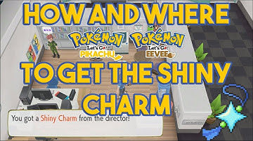How To Get The Shiny Charm | Pokemon LG Pikachu | Pokemon LG Eevee | Pokemon Let