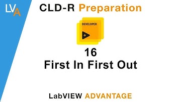 LabVIEW CLD R 16 First In First Out