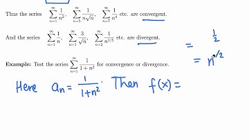 Calculus II: Integral Test