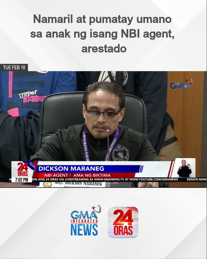 Namaril at pumatay umano sa anak ng isang NBI agent, arestado | 24 Oras