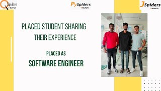 A Student's Journey as a Software Developer: From QJspiders Tirupati to Success!
