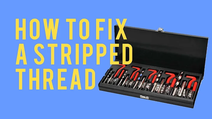 How to Fix a Stripped Sway Bar Mount Thread | Subaru Forester DIY Repair | ToolPro Thread Repair Kit