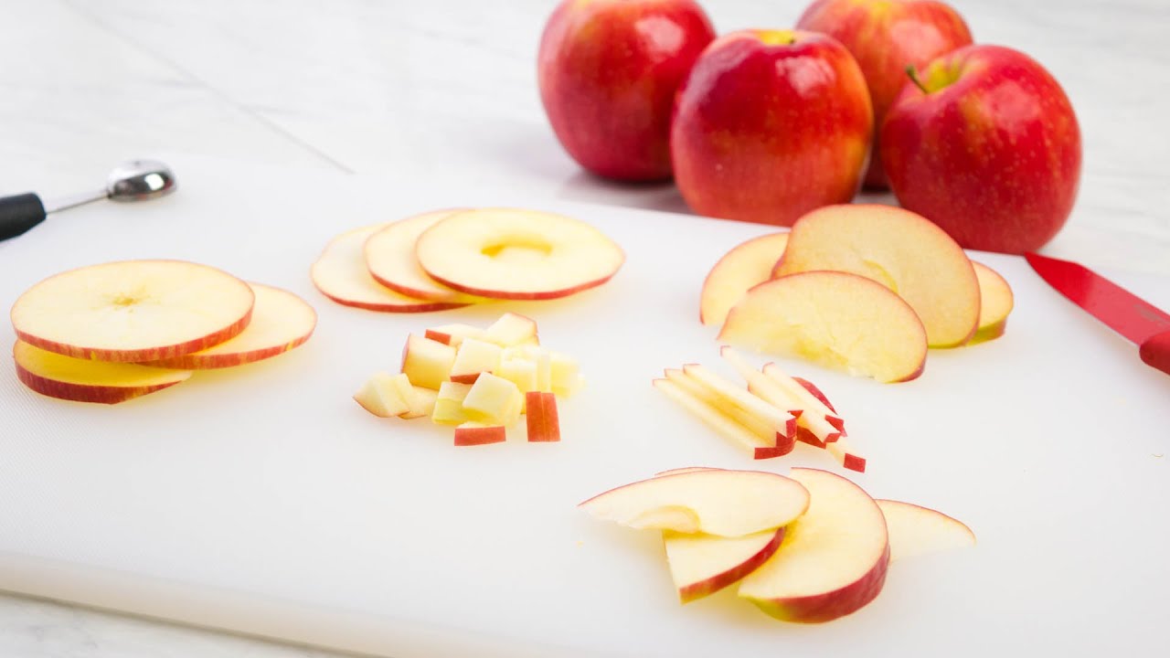 How To Cut Pretty Apple Slices