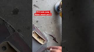 Porsche 914 tesla swap motor mount part 2