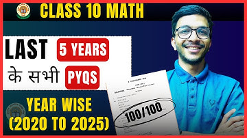 Class 10 Maths | Last 5 Years PYQs | Full Solutions Live | Brain Gain Academy | Board Exam Strategy