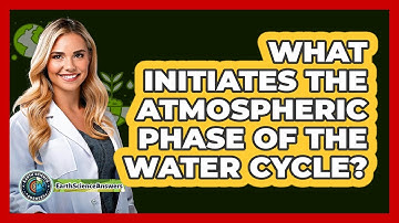 What Initiates The Atmospheric Phase Of The Water Cycle?