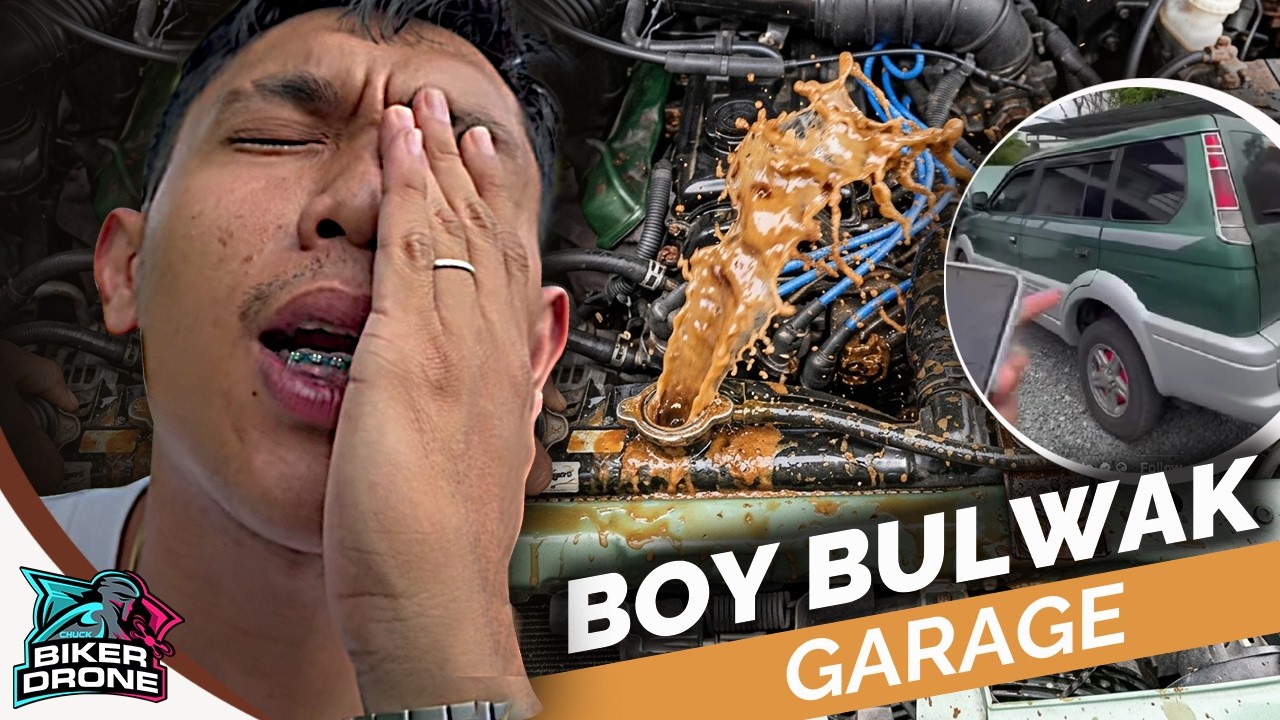 Boy AC Garage BUMUBULWAK na Radiator! Mekaniko BINUYO ni Boy AC