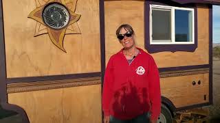 Tour of Solo Woman Living in a Ram Promaster Van