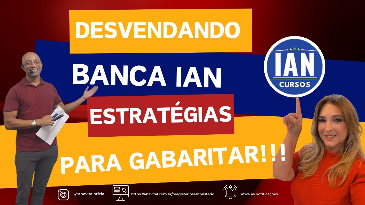 IAN - Questões Comentadas