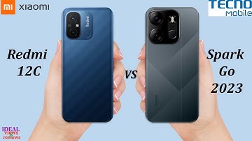 redmi 12c  vs tecno spark go  2023