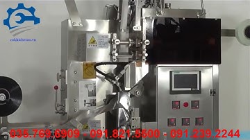 [REVIEW] Về dòng máy đóng gói trà túi lọc 5 trong 1 tiện lợi, chính hãng