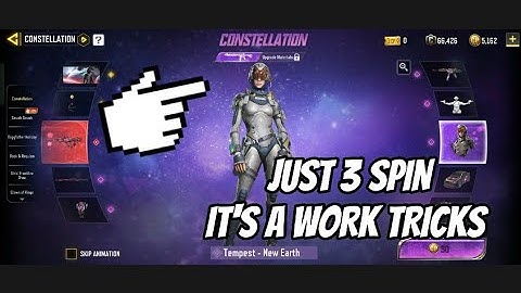 Just 3 SPIN GET CONSTELLATION Tempest New Earth MYTHIC EM2 Eclipse Phaser #constellation #em2 #codm