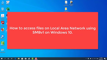 ENABLE SMB1 SHARING PROTOCOL IN WINDOWS 10