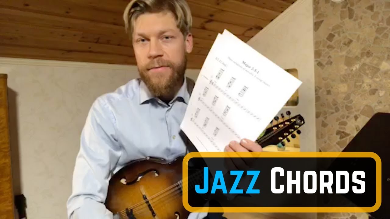 Jazz Mandolin Chords Live Lesson with Free Download YouTube