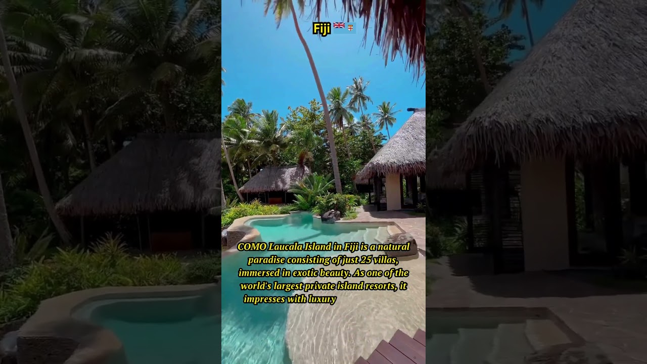 Discover Paradise: Fiji's COMO Laucala Island Luxury Retreat 🌴✨