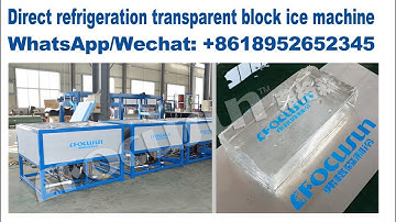 FOCUSUN 15 units direct system transparent block ice machine