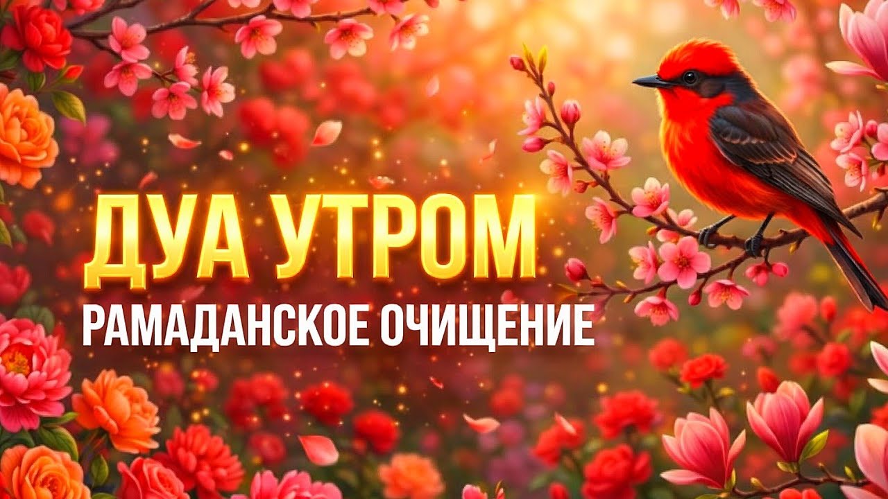 ✨️УТРО РАМАДАНА ДУА ДЛЯ ЧИСТОГО СЕРД🤲