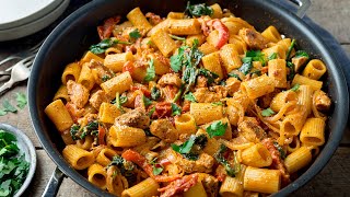 This is based off my most popular recipe on YouTube! | Tuscan Chicken Pasta by Kitchen Sanctuary 19,723 views 4 weeks ago 3 minutes, 31 seconds