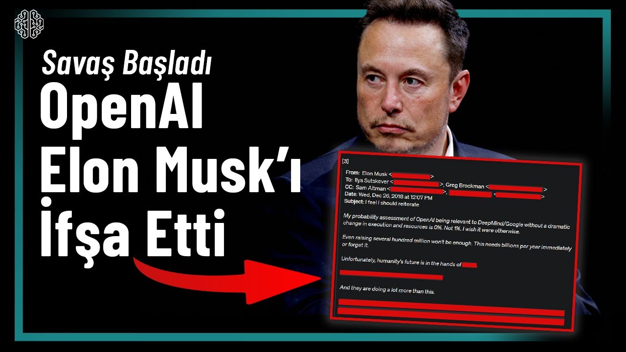 ⁣"Elon Yalan Söylüyor" - OpenAI, Elon Musk'ın Maillerini İfşa Etti