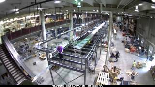 Conveyor Installation Time Lapse by SJF Material Handling Inc. 15,020 views 9 years ago 5 minutes, 29 seconds