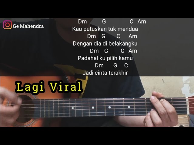 Kunci Gitar MENDUA - Astrid class=