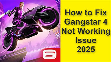 How to Fix Gangstar Vegas Game Not Working Problem 2025