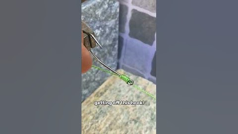 Snell Knot Tutorial for Strong Hook Ties #diy #knot