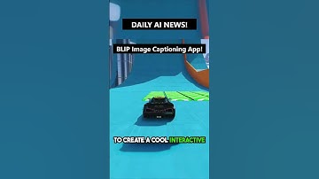 BLIP Image Captioning App! #shorts