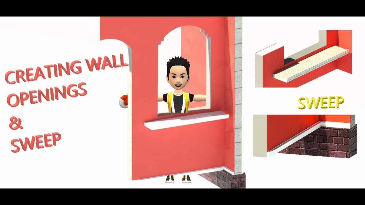 Wall Sweep Examples Wall Sweep In Revit Tutorial _ Facade Design with Wall Sweep in Revit ...