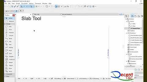 ArchiCAD Tutorial: How To create a custom window with slab tool