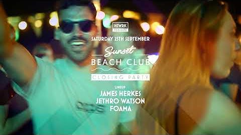 Sunset Beach Club Closing Party