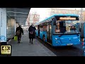 м9 маршрут автобуса (фрагмент). 08.12.2020 год. Москва.