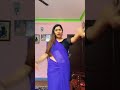 Nepali Bhabhi dancing in blue saree for her tiktok fans