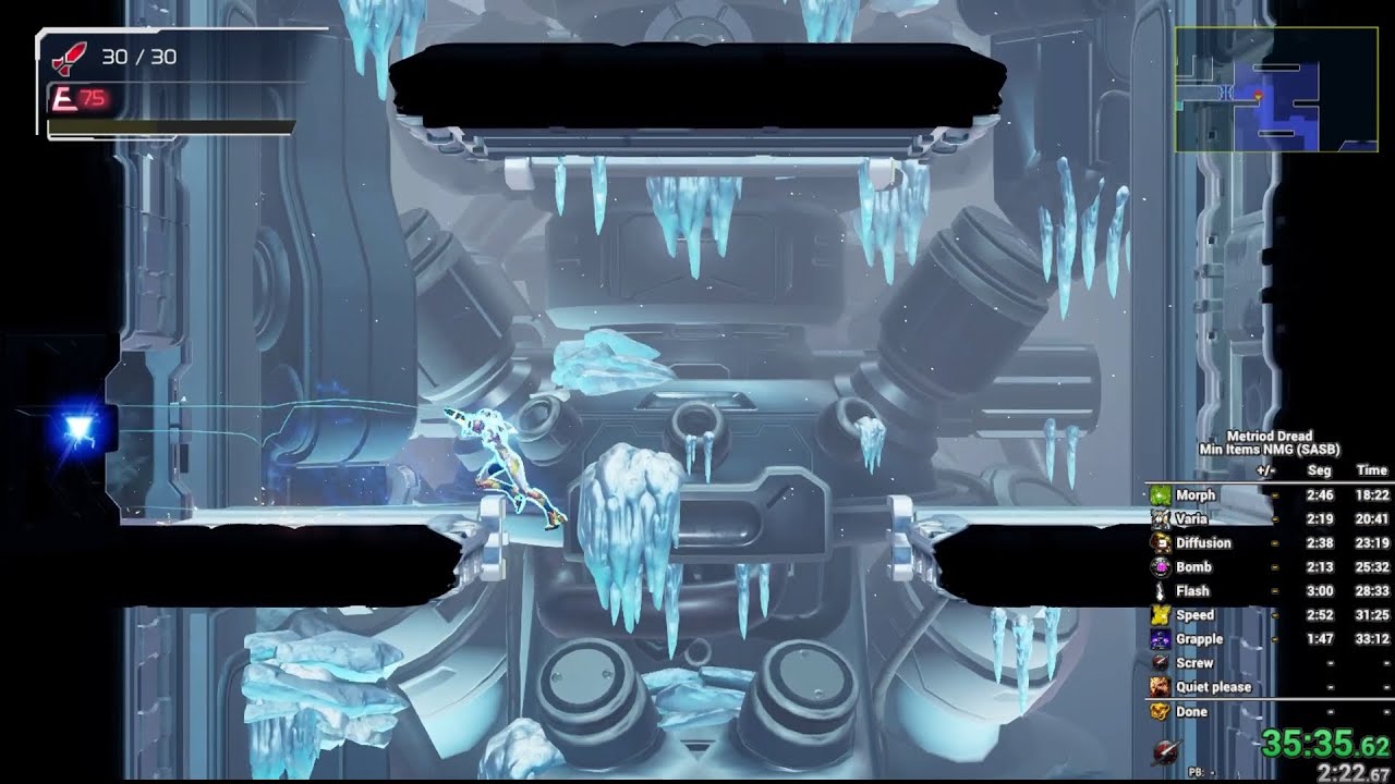 【switch2】Minimum Items NMG 1:11:52 (rookie, sasb)