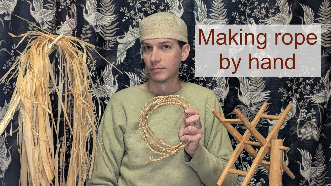 How to make ropes by hand. - YouTube