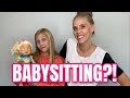Old enough to babysit?! BABY ALIVE BABY GROWS UP DOLL | Meet the Millers Family Vlogs
