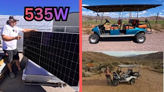 Finding the Perfect Solar Panel for your Golf Cart