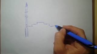 Drawing a Mosque