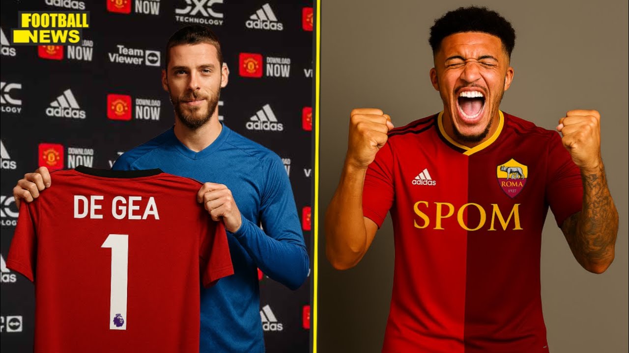 🔴DE GEA RETURNS TO UNITED! SANCHO TRANSFER! FIFA VS. UEFA WAR: WHO DO YOU SUPPORT?