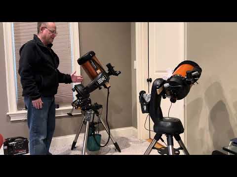 NexStar 8SE on Wedge Portability compared to 6SE