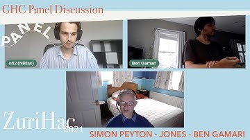 GHC Panel Discussion with Simon Peyton-Jones and Ben Gamari @ZuriHac21