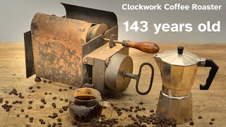 Antique 1880s Clockwork coffee roaster restoration by Richard Restoration 232,411 views 11 months ago 35 minutes