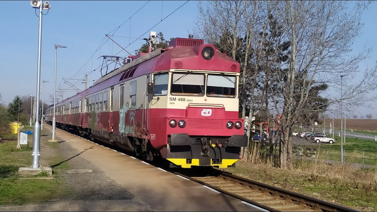 Vlaky Újezd u Brna • 13.4.2022